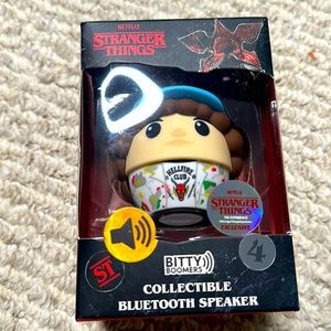 Stranger Things Bitty Boomers Exclusive Collectible Bluetooth Speaker Dustin